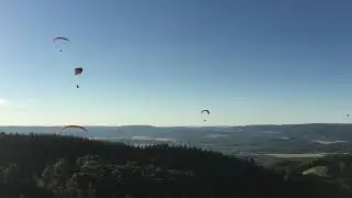 Gleitschirm fliegen Mosel Zeltingen-Rachtig 2019