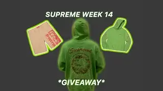 Supreme Week 14 Unboxing & Review + Live Cop!  *GIVEAWAY*