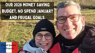 Our 2026 Money saving budget, No spend January and Frugal goals. #frugal #2026 #budget