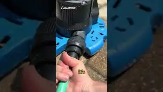 What? A pool cover pump can wash a car? 🚗 #aquastrong #pool #diy