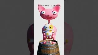 This Is My Pet Duck Adam (Animation Meme) @ImARedhead #funny #cats #animation #meme