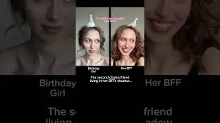 The second choice friend living in her best friends shadow&hellip;