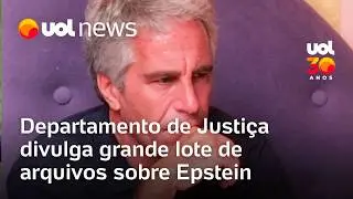 Caso Epstein: Departamento de Justiça dos EUA divulga grande lote de arquivos sobre o empresário