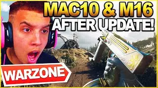 Swagg Tries to NEW META MAC-10 & M16 Loadout After Update - Warzone