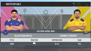 Real cricket swipe, IPL 2013 with CSK , Match no - 07