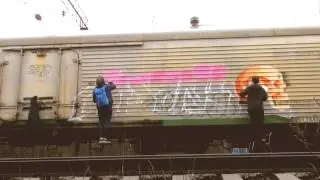 zadeak crew / freight graffiti action