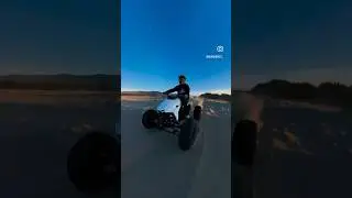 Insta360 X4! #insta360 #insta360x4 #camera #beach #sunset #honda #atv #fourwheeler #dunes #cool