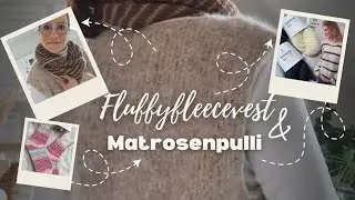 Podcast 35 | Fluffyfleecevest, Knit mit Jo, Cara M&uuml;tze von Paula strickt, Eddna