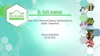 Webinar on: Real Time Chemical Dosing Optimization in Water Treatment