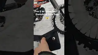 pov ți iei cross de 125 #125cc #motocross #motocrossromania