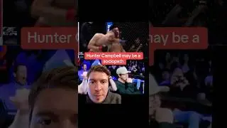 Hunter Campbell had no reaction to this insane KO