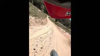 stark varg 80hp around pats track at Hartley valley farm