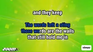 The Wall in my Head- Everybody's talking about jamie (karaoke lower)