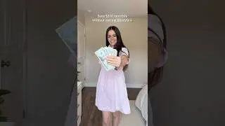 Экономьте 300 долларов в месяц, не жертвуя своим образом жизни 🎉 #деньги #финансы #сбережения #бю...