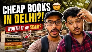 Delhi Book Market Vlog 📚 Cheapest Books in India? | Book Shopping in Daryaganj 2025