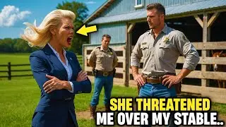 HOA Threatened My Horse Stable As A Violation, I Brought Law Enforcement And They Got Shut Down Fast
