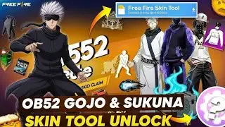 Free Fire OB52 Skin Tool: Unlock Gojo & Sukuna Special Bundles + All JJK Emotes & Skins (No Ban) 🛠️