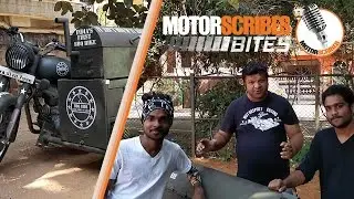 Royal Enfield Bullet Modified with BBQ Side Car | MotorScribes