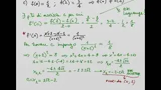 10 Teorema di Lagrange (II)