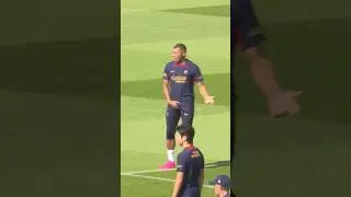Mbappe got hit on the nuts 😬 #mbappe #kylianmbappe #psg #realmadrid