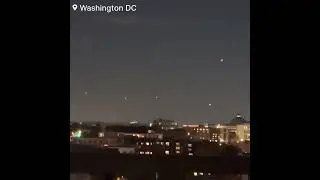 Mysterious lights have been reported over Capitol Hill causes UFO panic in DC