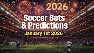 ⚽️SOCCER BETS & PREDICTIONS💰1/1/26