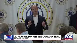 AG Alan Wilson hits campaign trail in Pickens County