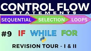 Python Flow Control Statements| Sequential |Selection | Iterative| Hindi Urdu