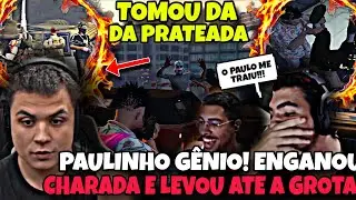 PAULINHO FEZ PLANO PERFEITO! SACANEOU O CHARADA LEVANTANDO NA GROTA! BAGUAL DEU PRATEADA DEU RUIM!😱🔥