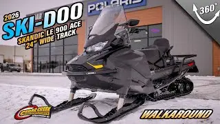 Walkaround | 2026 Ski-Doo Skandic&reg; LE 900 ACE 24 Silent Cobra WT 1.5 Black