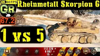 67_World of Tanks Rheinmetall Skorpion G WoT Replay - 9 Kills 4.3K DMG(Patch 1.4.0)