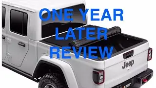 Jeep Gladiator Rugged Ridge Armis Hard rolling cover one year review