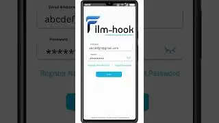 How to Login Filmhook Apps  - If your Account is Registered?