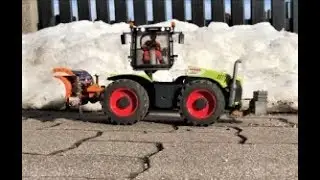 Rc Construction Special Mfz Blocher Claas Xerion 5000 Drehkabine mit Licht