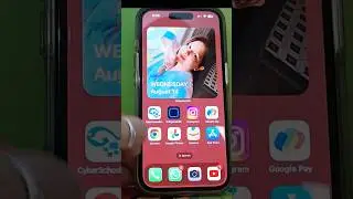 Set your favourite photo in iPhone home screen #shorts #widget #ios #iphone