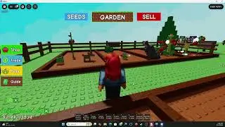 I play Grow a garden!