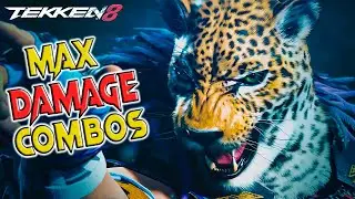 [Tekken 8] King | Easy and Max Damage Combos - Season 1