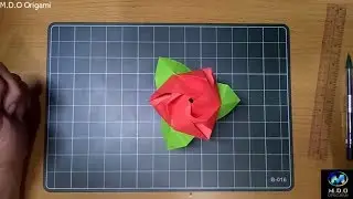 Origami Tutorial How To Make an Origami Magic Rose Cube