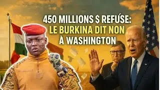Ibrahim Traoré choque Washington : il refuse 450 millions $ et défie l’Amérique !