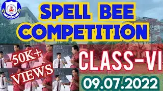 Spell Bee Competition || CL-VI || Spelling Competition 2022 ||BDMEHS School ||@ShoaibAlam4u