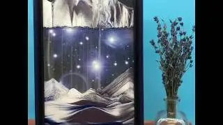 KB collection--Blue Planet Movie Moving Sand Art