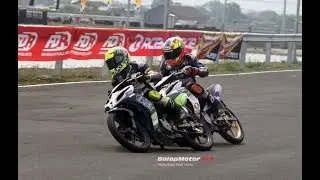 Pertarungan Kelas Dewa Pada Race MP2 Motorprix Surabaya 2017