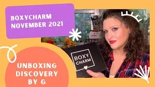 Boxy Charm November 2021 #boxy #boxycharm #makeupsubscription