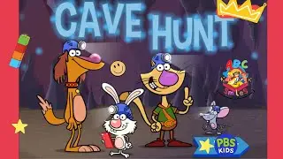 Nature Cat - Cave Hunt🦇 [PBS Kids]🔍