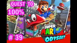 Quest to 100% ((Super Mario Odyssey)) Metro And Peach's Kingdom Are Finally Done! - Part 39 / 44