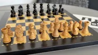 Magnetic travel chess set |Chess shop e4e5| #chess #magnetic #chessset