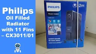 Philips Oil Filled Radiator with 11 Fins &ndash; CX3011/01 | 🔥 11 Fin Radiator for Small & Large Rooms