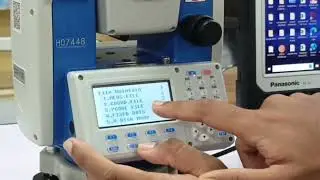 TRANSFER RAW DATA FROM TOTAL STATION DIRECTLY TO COMPUTER ( CHCNAV CTS-112R4)