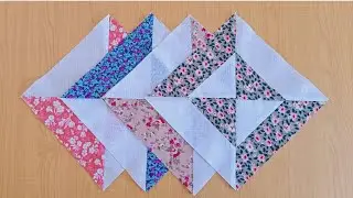 The SECRET of patchwork quilt pattern/Beautiful and Easy to sew 