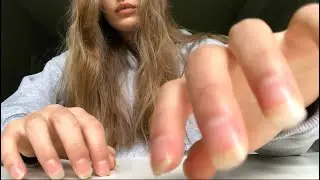 ASMR tingly table tapping and scratching pt.2 | no talking